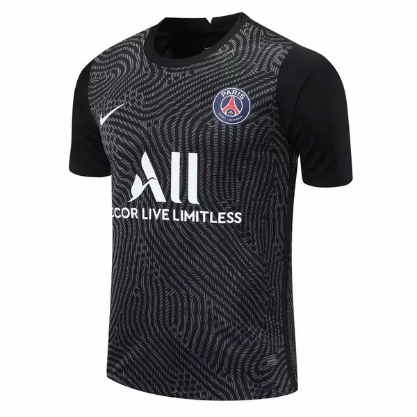 Camiseta Paris Saint Germain Portero 2020-2021 Negro